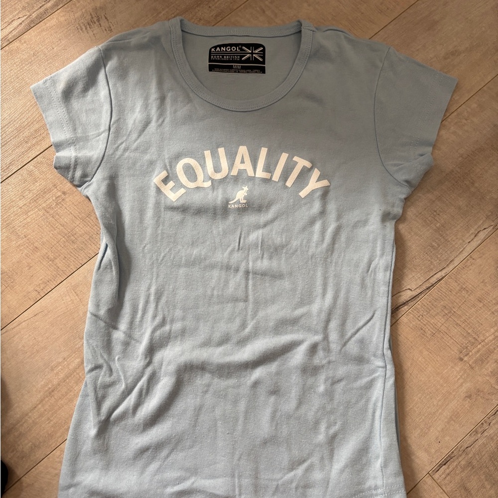 Kangol Light Blue Equality Tee